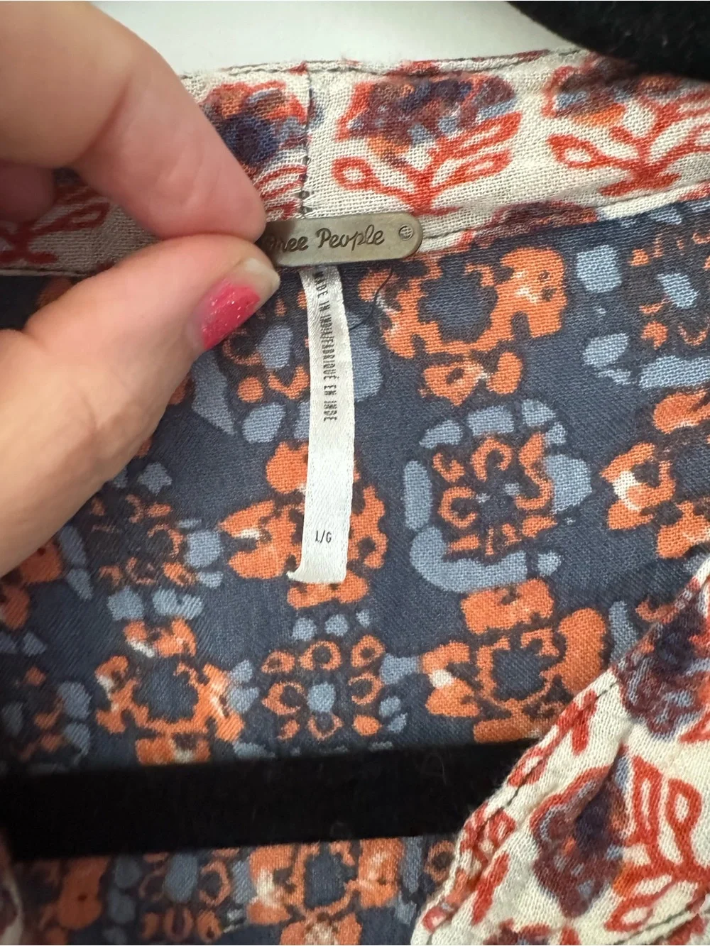 Free People ONE Samba Mix Shirt